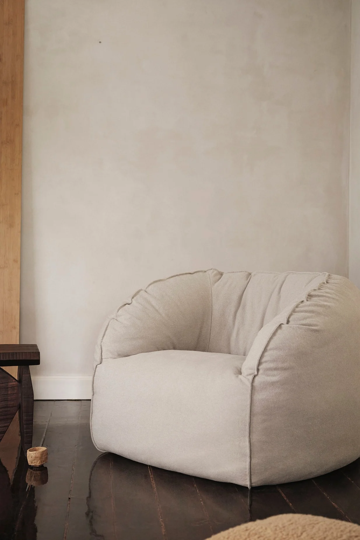 The Nesten armchair is an embracing, chunky armchair from ferm LIVING that fits perfectly into this year's Scandinavian interior design trends 2025. 