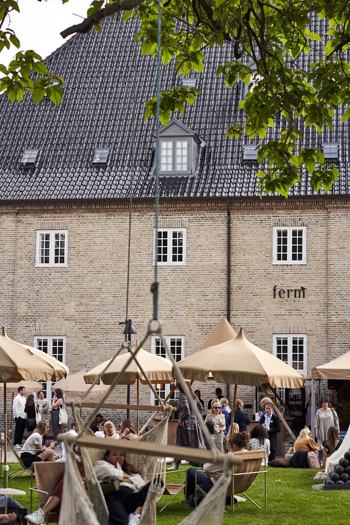 Outside of Ferm Living´s showroom in Copehagen in Denmark.