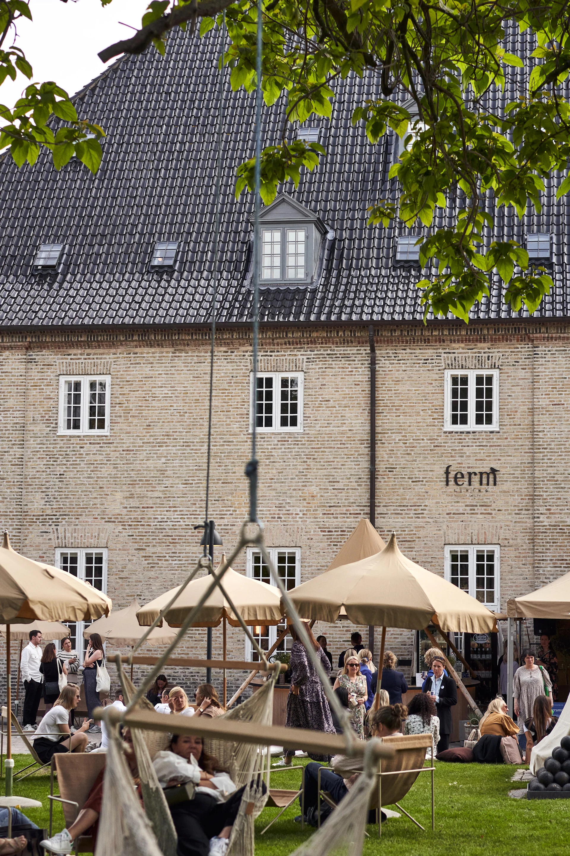 Outside of Ferm Living´s showroom in Copehagen in Denmark.
