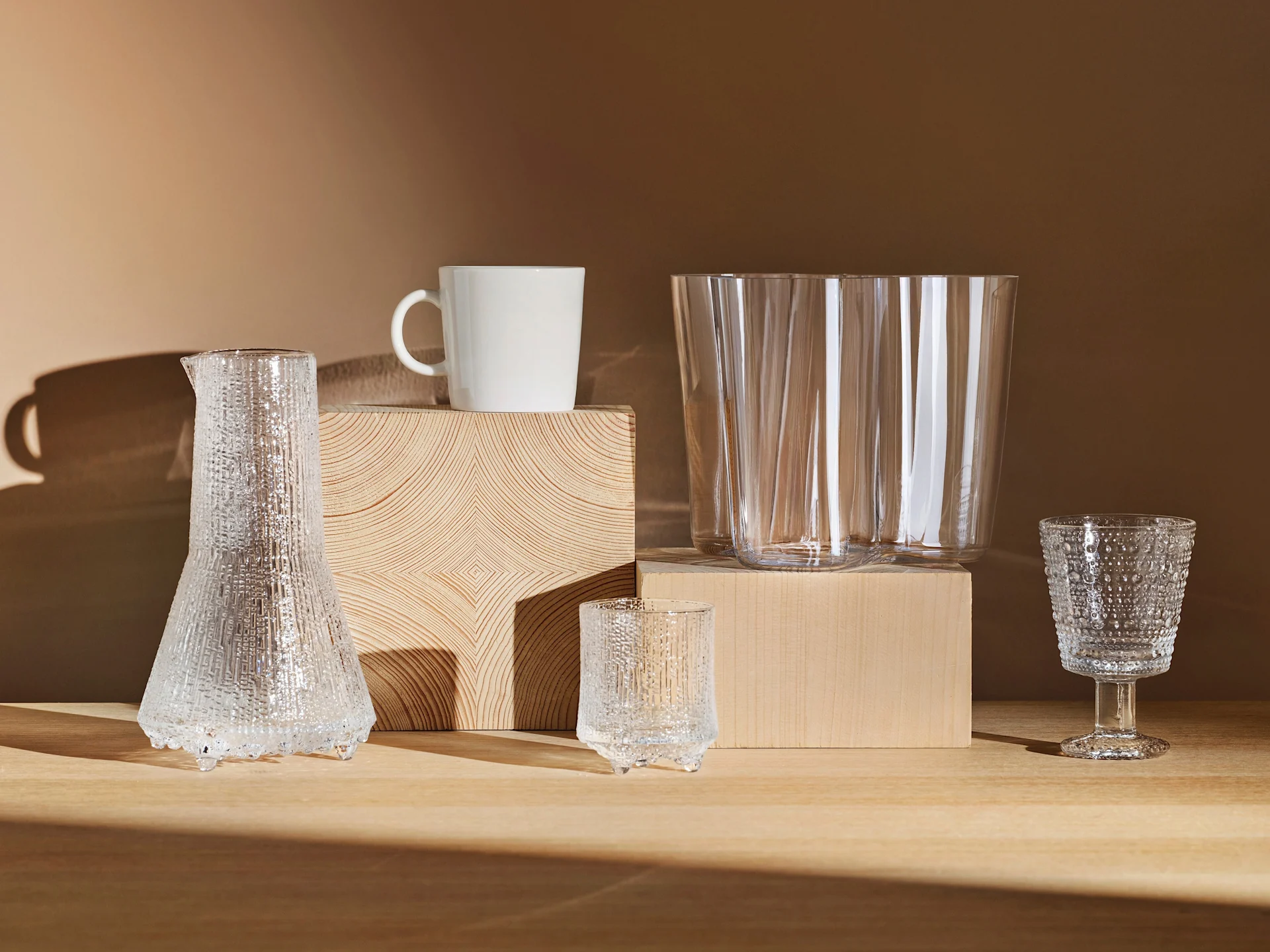 Urna vase from Marimekko, Forest lantern from Orranäs Bruk