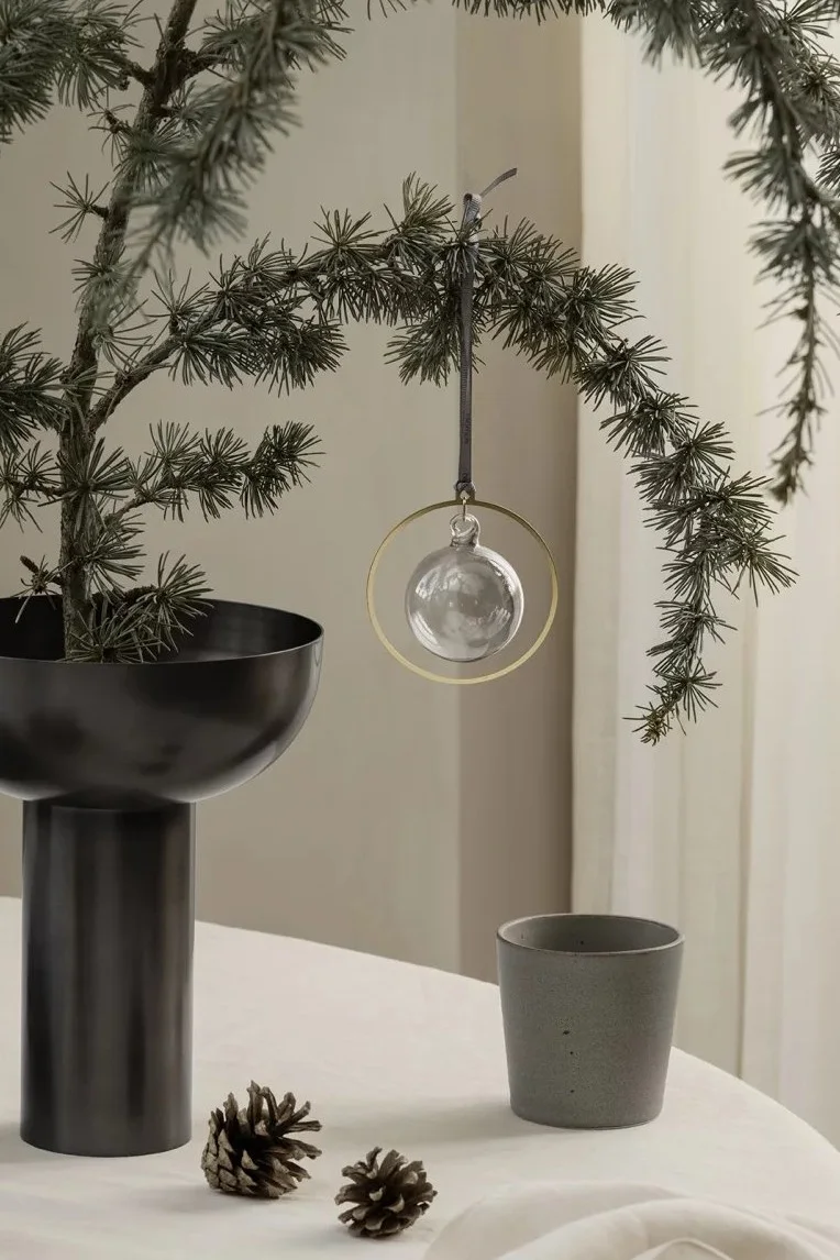 Mistletoe candle holder from Cooee Design is a traditional addition to your Christmas decorations for 2025.