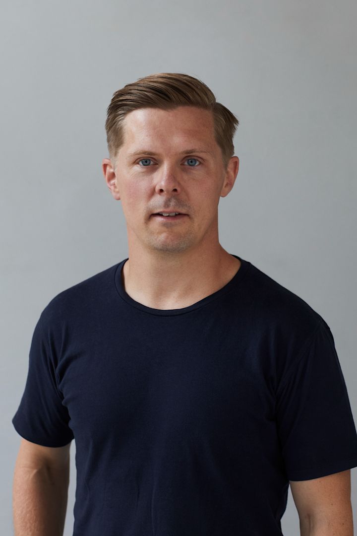 The designer behind the Hammershøi collection: Hans-Christian Bauer.