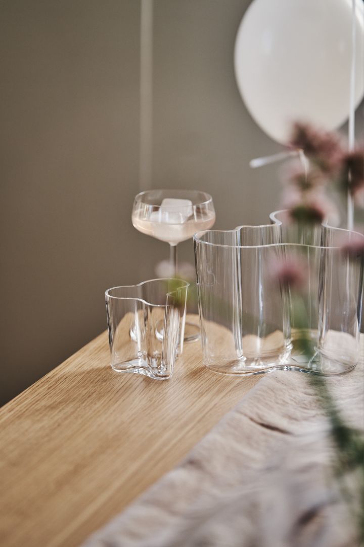 Design gifts for all occasions - here the Alavar Aalto vase from Iittala.