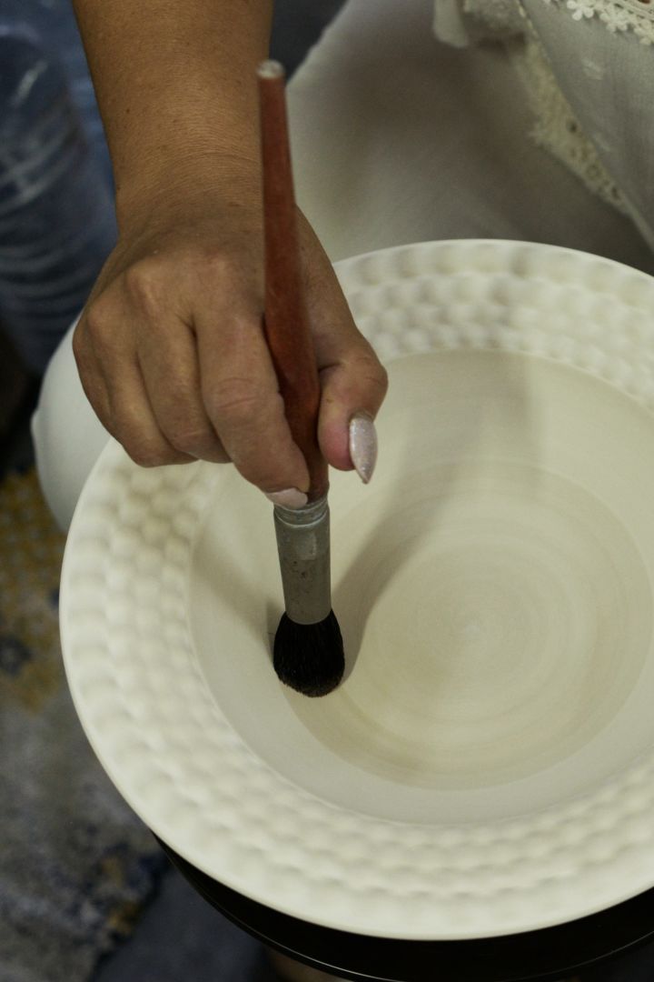 Mateus ceramics are all hand painted. 