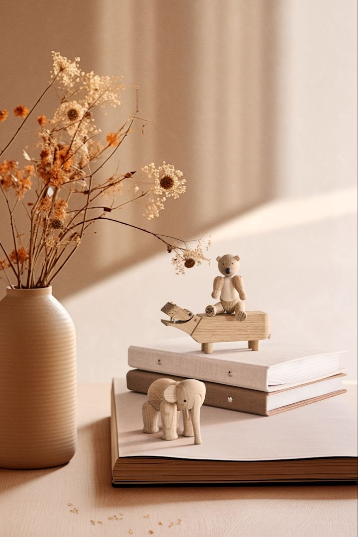 The Lilliput 3-piece set from Kay Bojesen consists of an elephant, a bear and a hippopotamus.