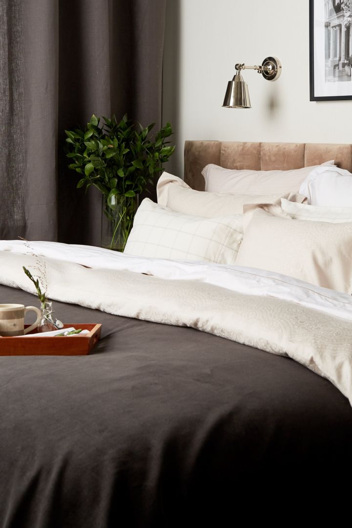 A bed with bedsheets from Lexingtons Hotel Collection is the perfect way to decorate your bedroom with a hotel feeling. 
