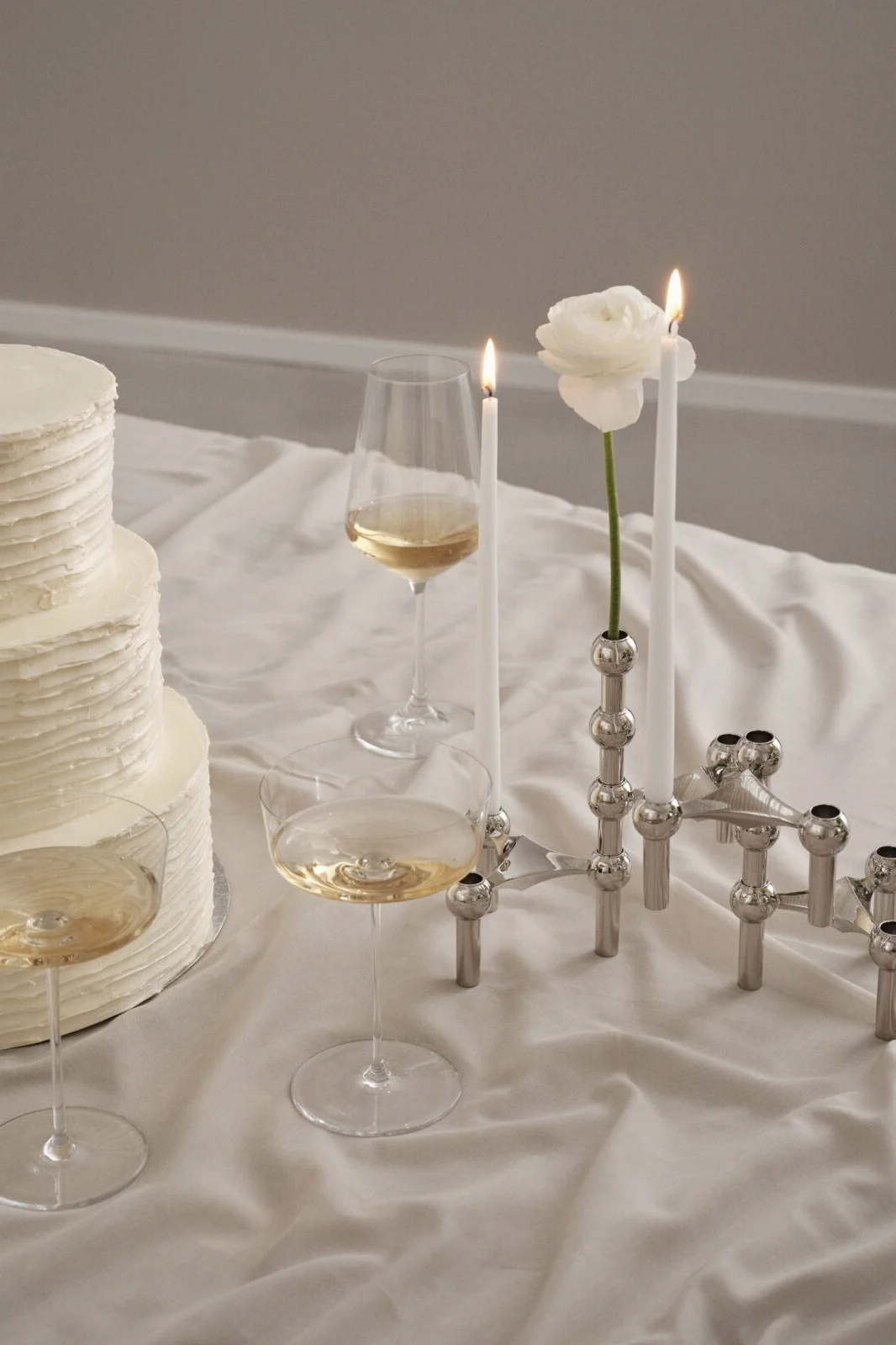 The STOFF Nagel candlestick is a classic wedding gift that is perfect to give to the bride and groom as a gift. The classic candlestick can be purchased individually or as a set of three, making it perfect to start collecting.